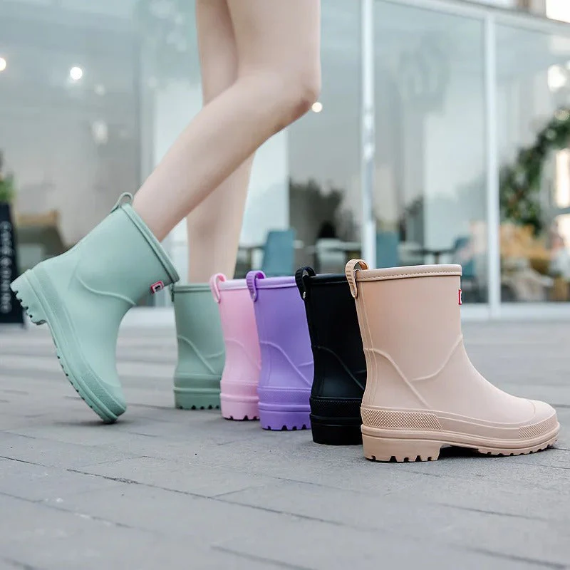 R&B | Damen Wasserdichte Gummistiefel Boots