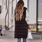 R&B | Damen Leichte Steppjacke Daunenjacke Lang