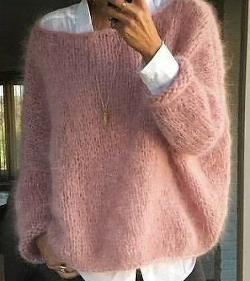 R&B | Damen Oversize Pullover Sweater