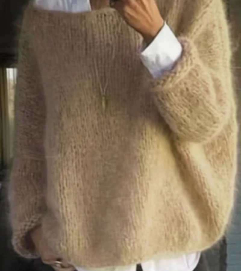 R&B | Damen Oversize Pullover Sweater