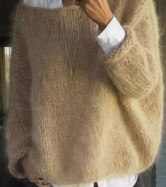 R&B | Damen Oversize Pullover Sweater