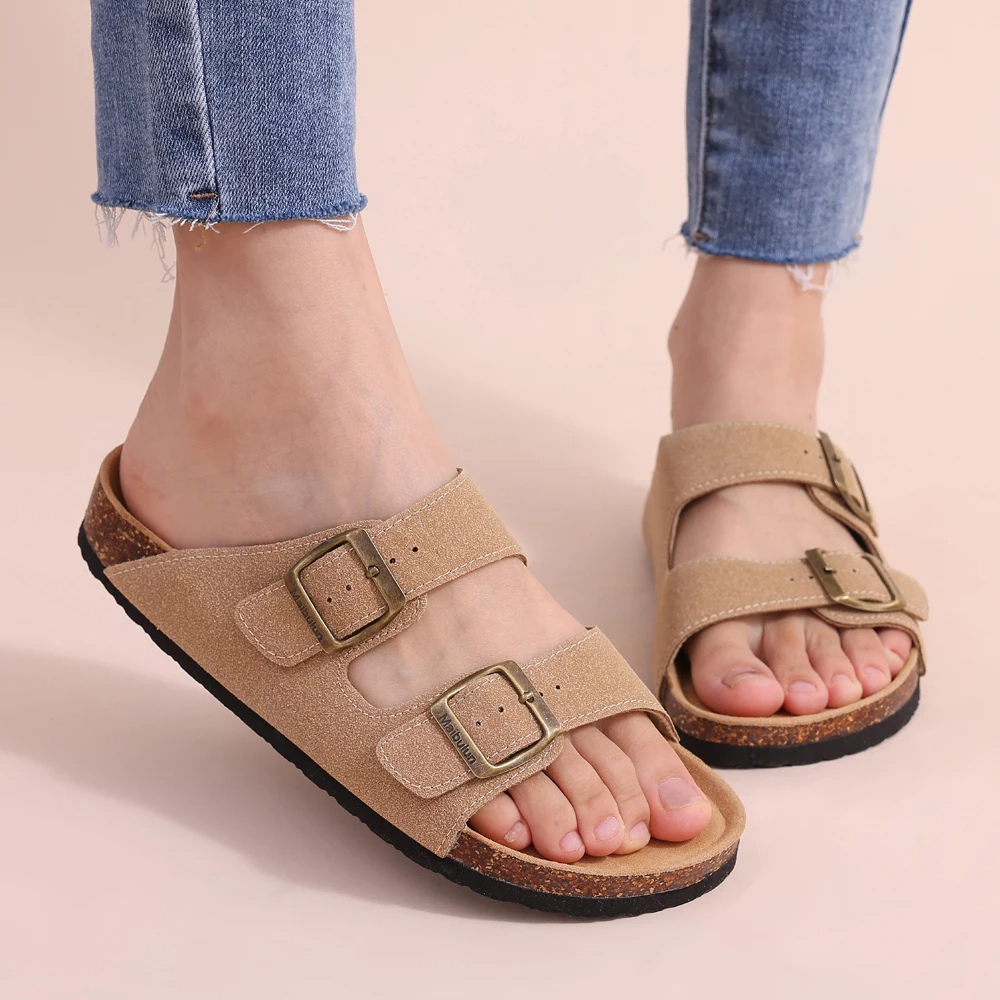 R&B | Korksohle Sandalen Ausgezeichneter Halt