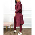 R&B | Damen 3 Teiliges Loungewear Satz mit Jacke