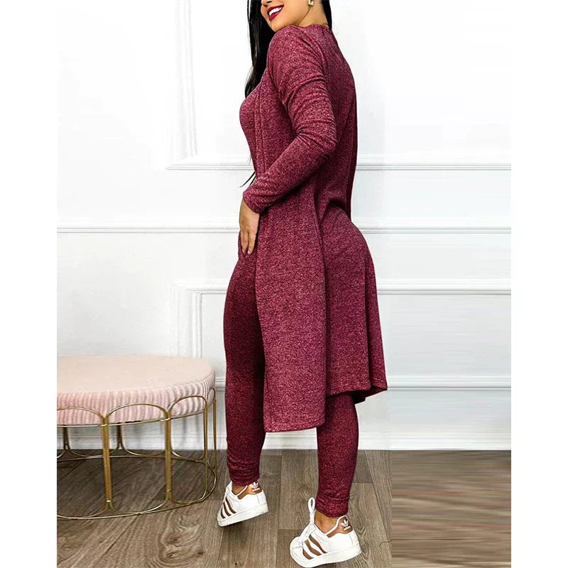R&B | Damen 3 Teiliges Loungewear Satz mit Jacke