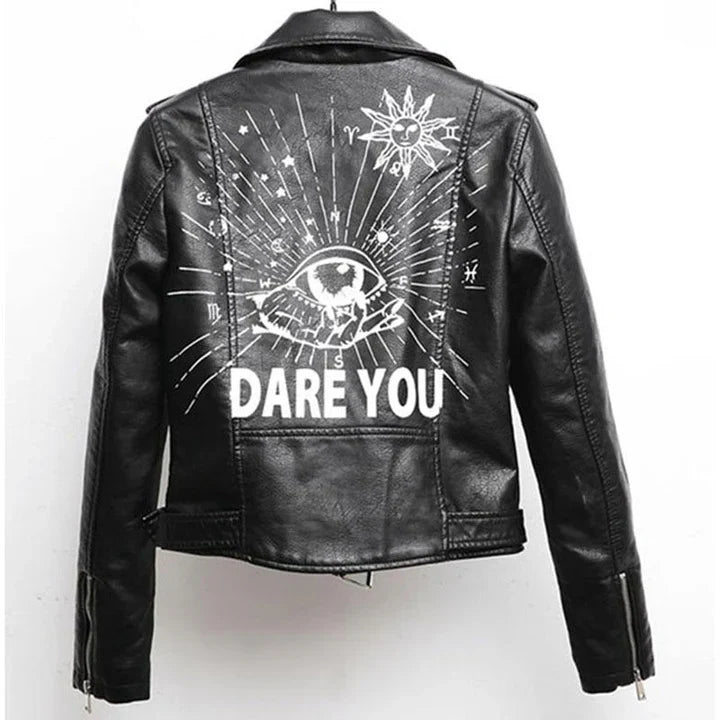 R&B | jacke Mit Coolem Aufdruck