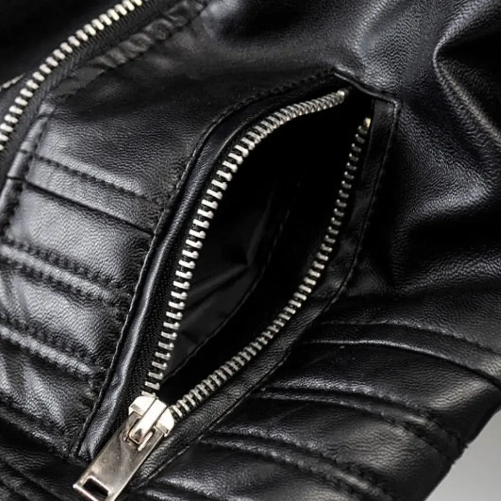R&B | Biker Kunstlederjacke