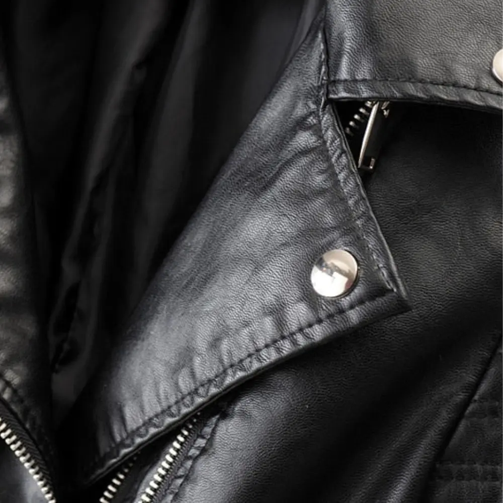R&B | Biker Kunstlederjacke