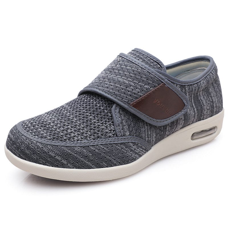 Dunkelgraue Bequeme SlipOn Freizeitschuhe R&B