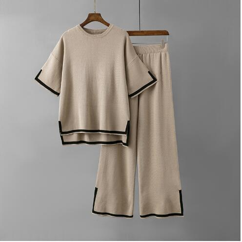 R&B | Zweiteilige Koreanische Outfits Aus Leichtem, Dehnbarem und Weichem Material