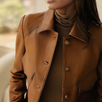 R&B | Vintage Lederjacke für Frauen
