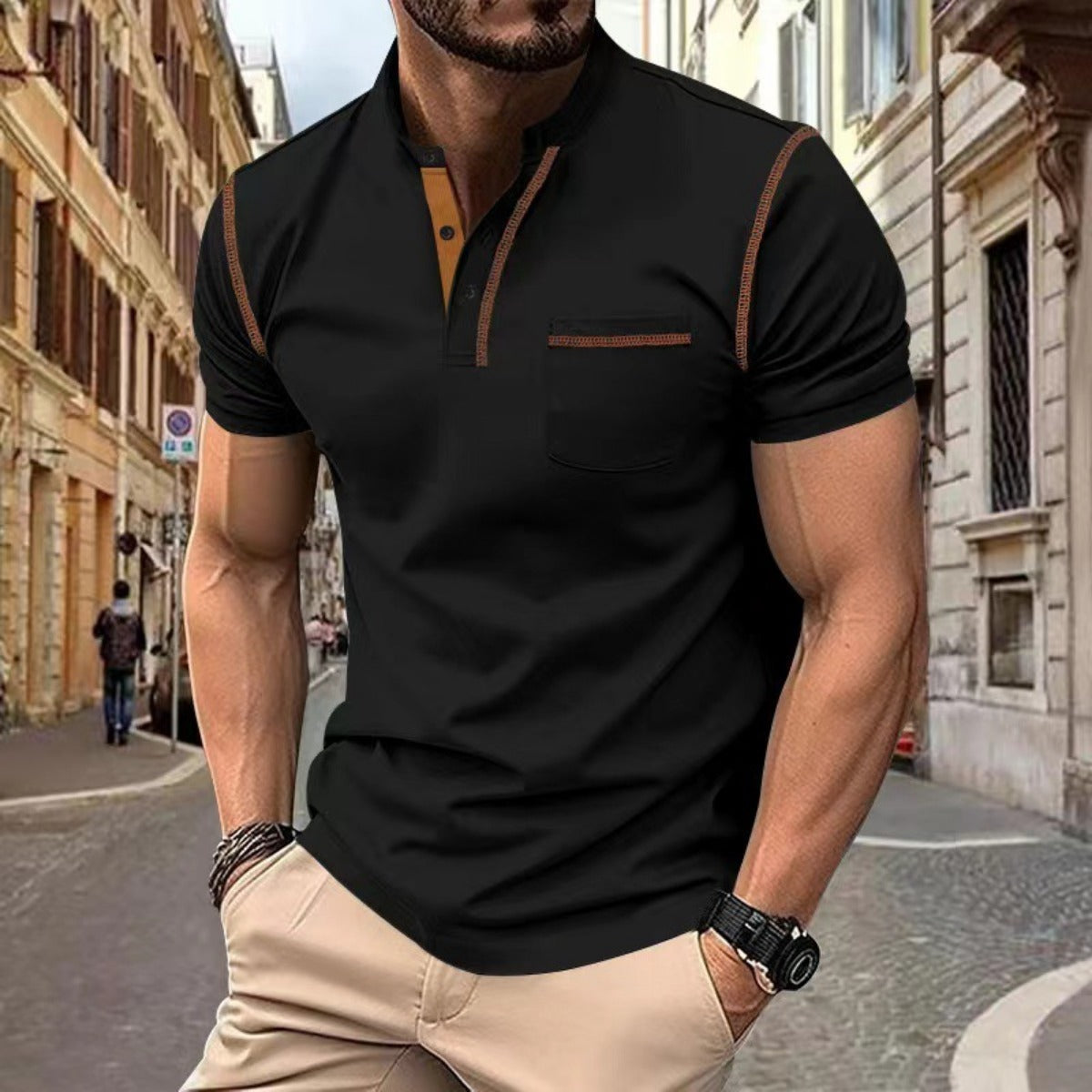 R&B | Schnell trocknendes Casual Polo Shirt