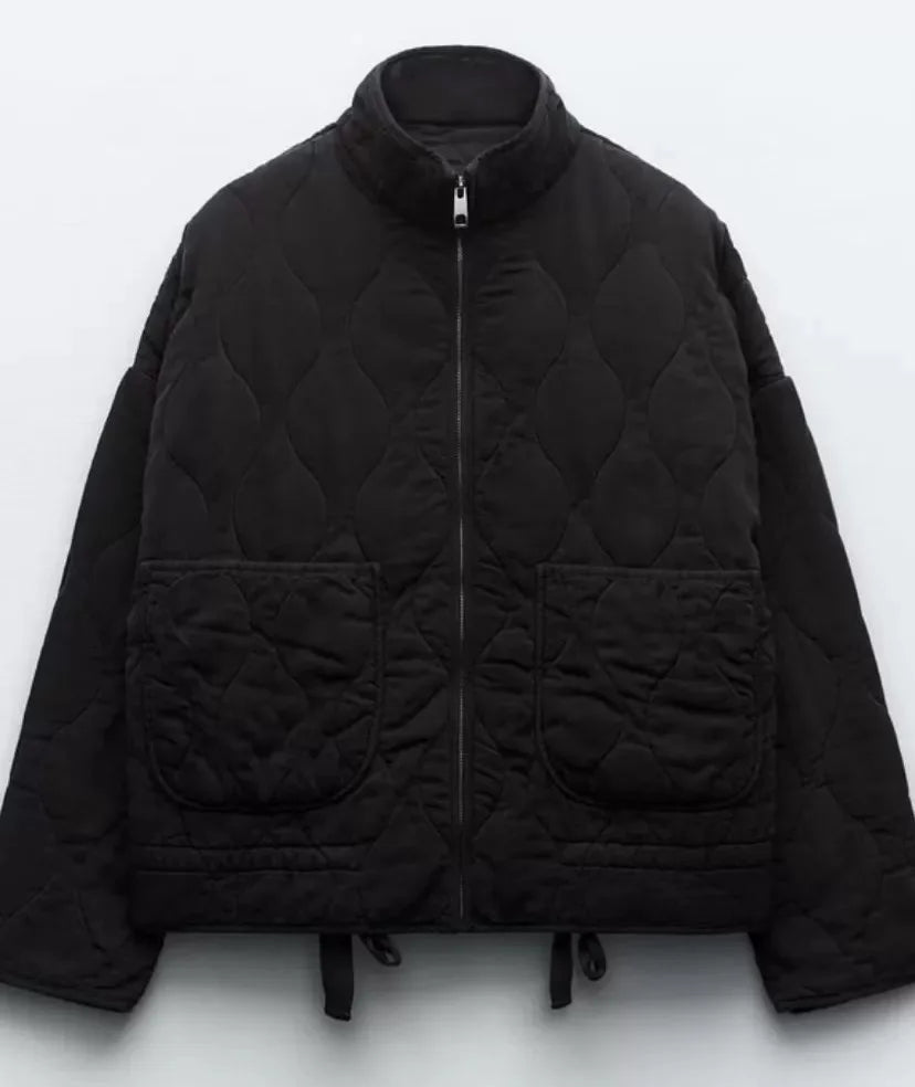 R&B | Vintage Steppjacke mit Klassischer Steppdetails