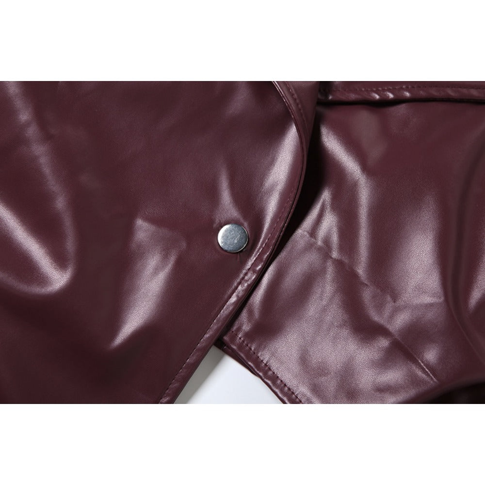 R&B | Kunstleder Cropped Jack für Damen