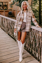 R&B | Lässiges Karierter Overshirt Zeitloses Design und Komfort Perfekt für Layering