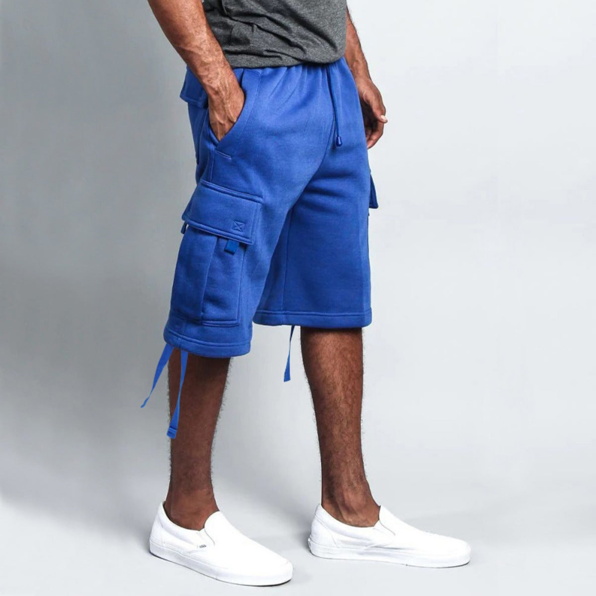 R&B | Gerade Shorts mit mehreren Taschen