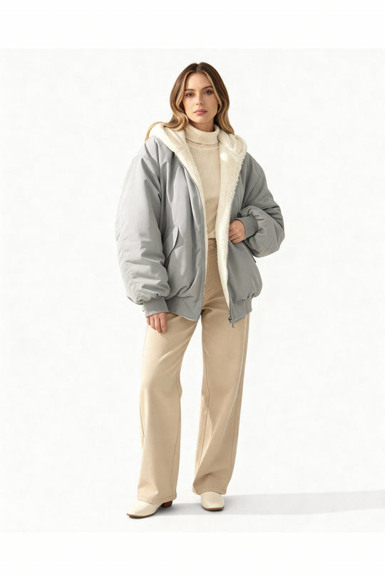 R&B | Bequeme Oversized Winterjacke
