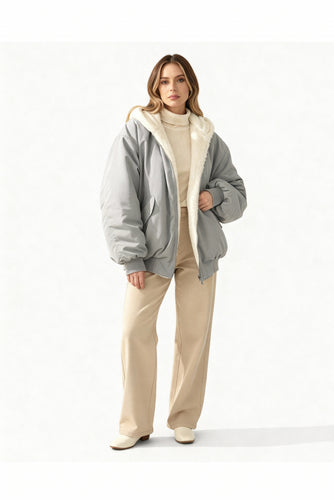 R&B | Bequeme Oversized Winterjacke