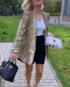 R&B | Glänzender Damen Blazer