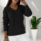 R&B | Skandinavischer Strickpullover für den Alltagsstil