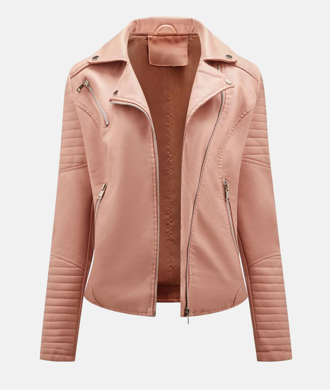 R&B | Damen Bikerjacke aus Kunstleder
