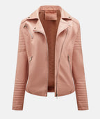 R&B | Damen Kunstleder Bikerjacke