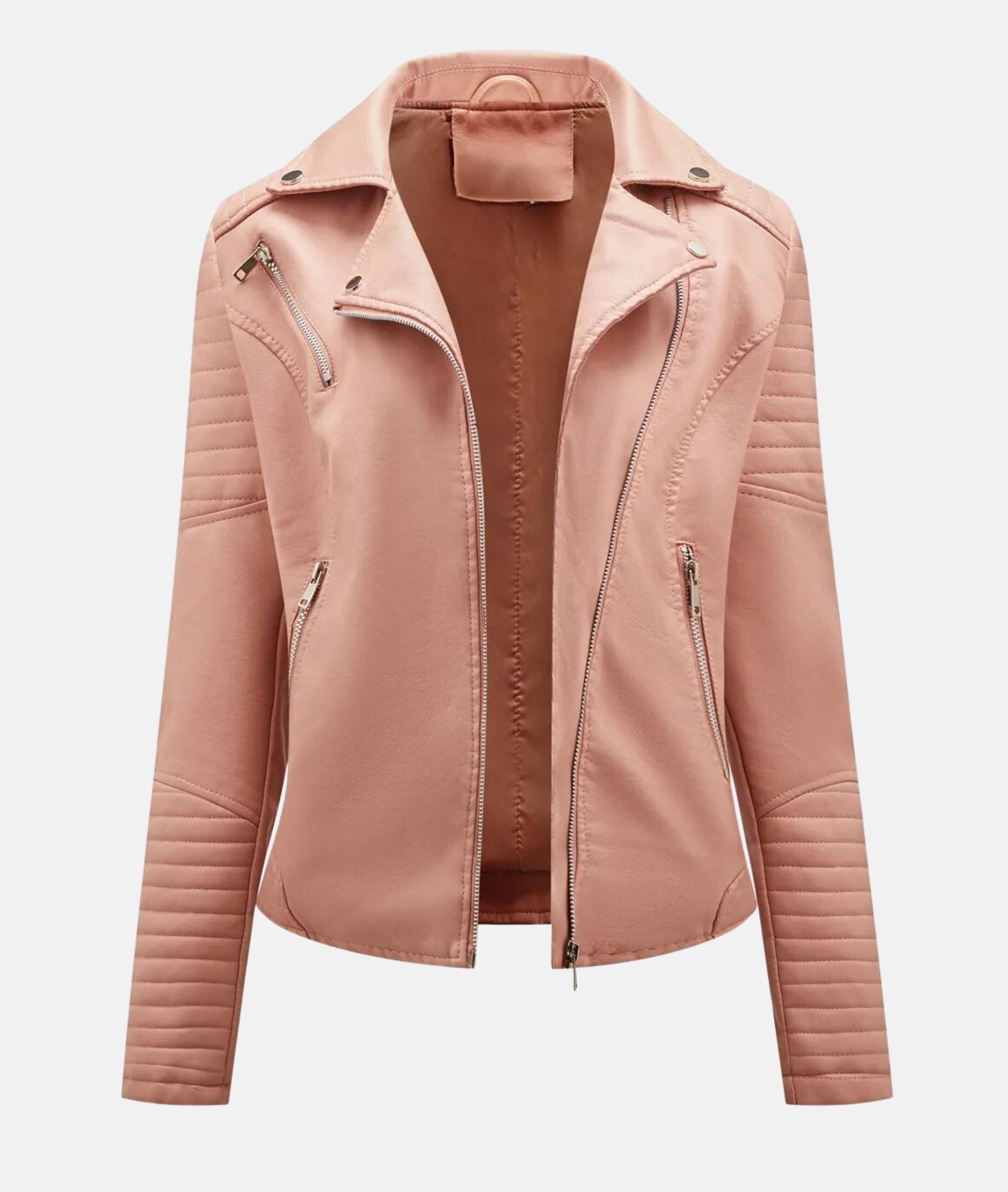 R&B | Damen Kunstleder Bikerjacke