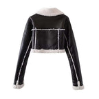 R&B | Damen Winterjacke mit Fellfutter