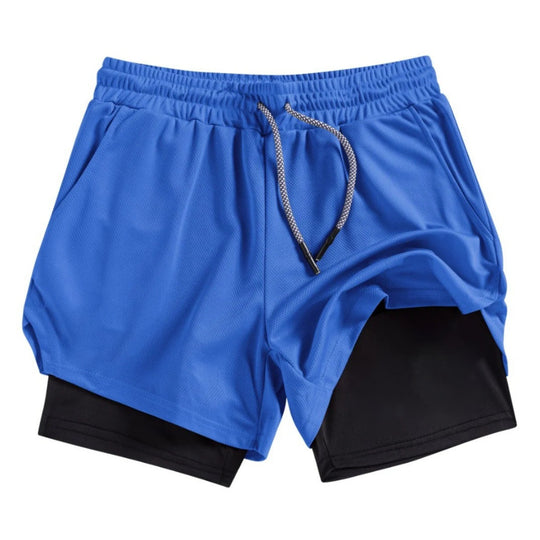 R&B | Atmungsaktive Doppel-Shorts für Männer