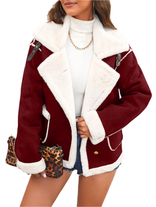 R&B | Elegante Teddy Winterjacke für Damen