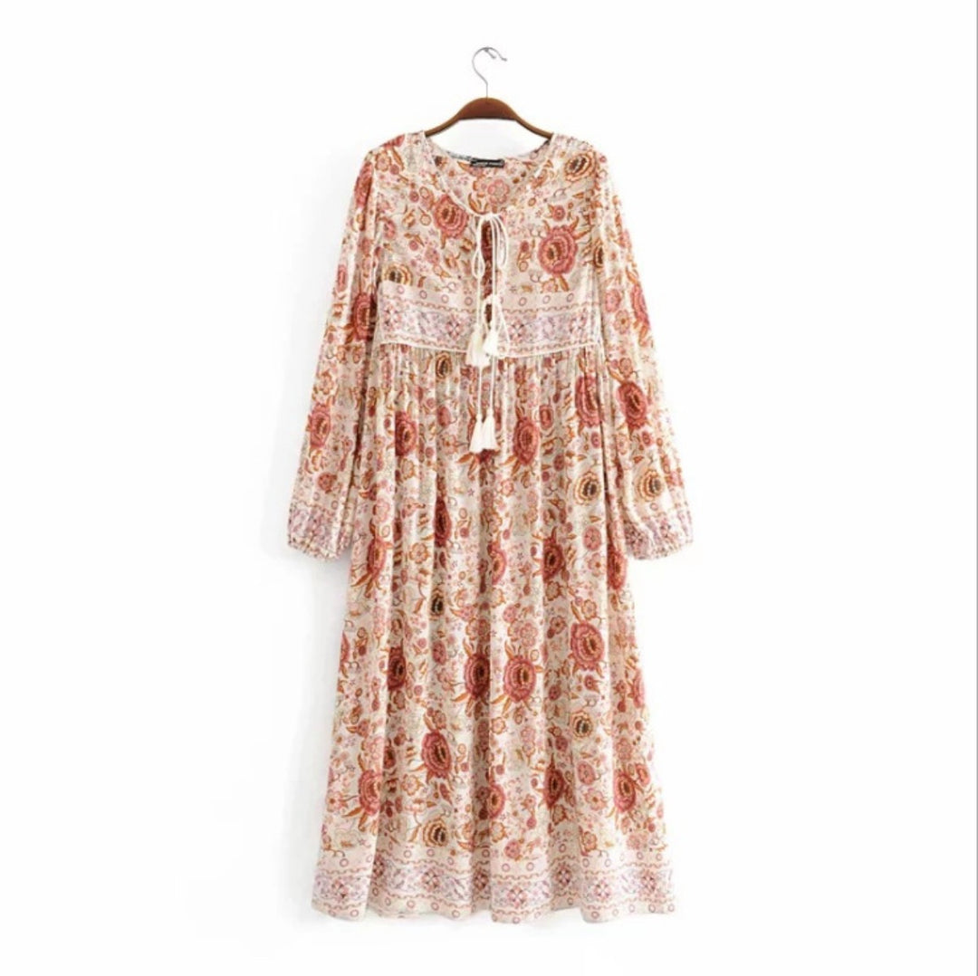 R&B | Kleid mit böhmischem Print