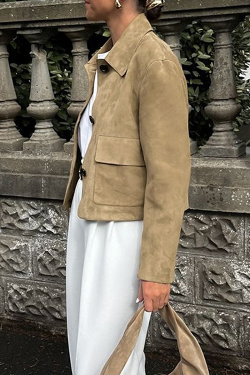 R&B | Freizeitjacke mit Durchgeknöpftem Hemdkragen