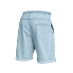 R&B | Kurze Hose aus schwerem gewaschenem Baumwolldenim