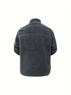 R&B | Hoher Hals Winter Teddyjacke