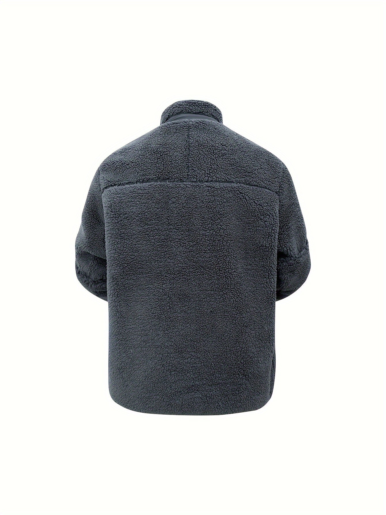 R&B | Hoher Hals Winter Teddyjacke