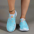 Schmetterlingsdruck Slip-On Schuhe R&B