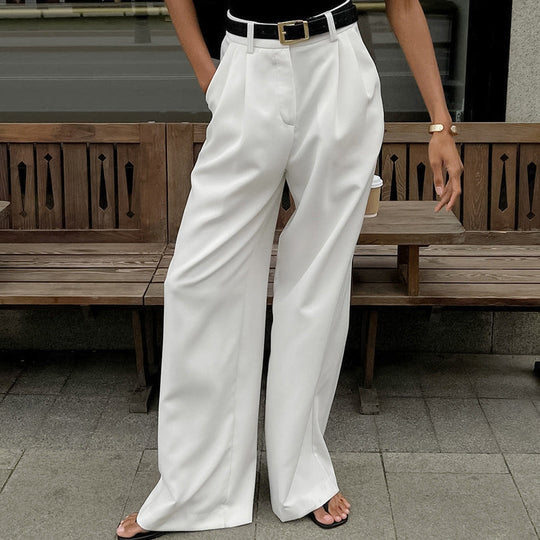 R&B | Hochgeschnittene Hose mit Weitem Bein