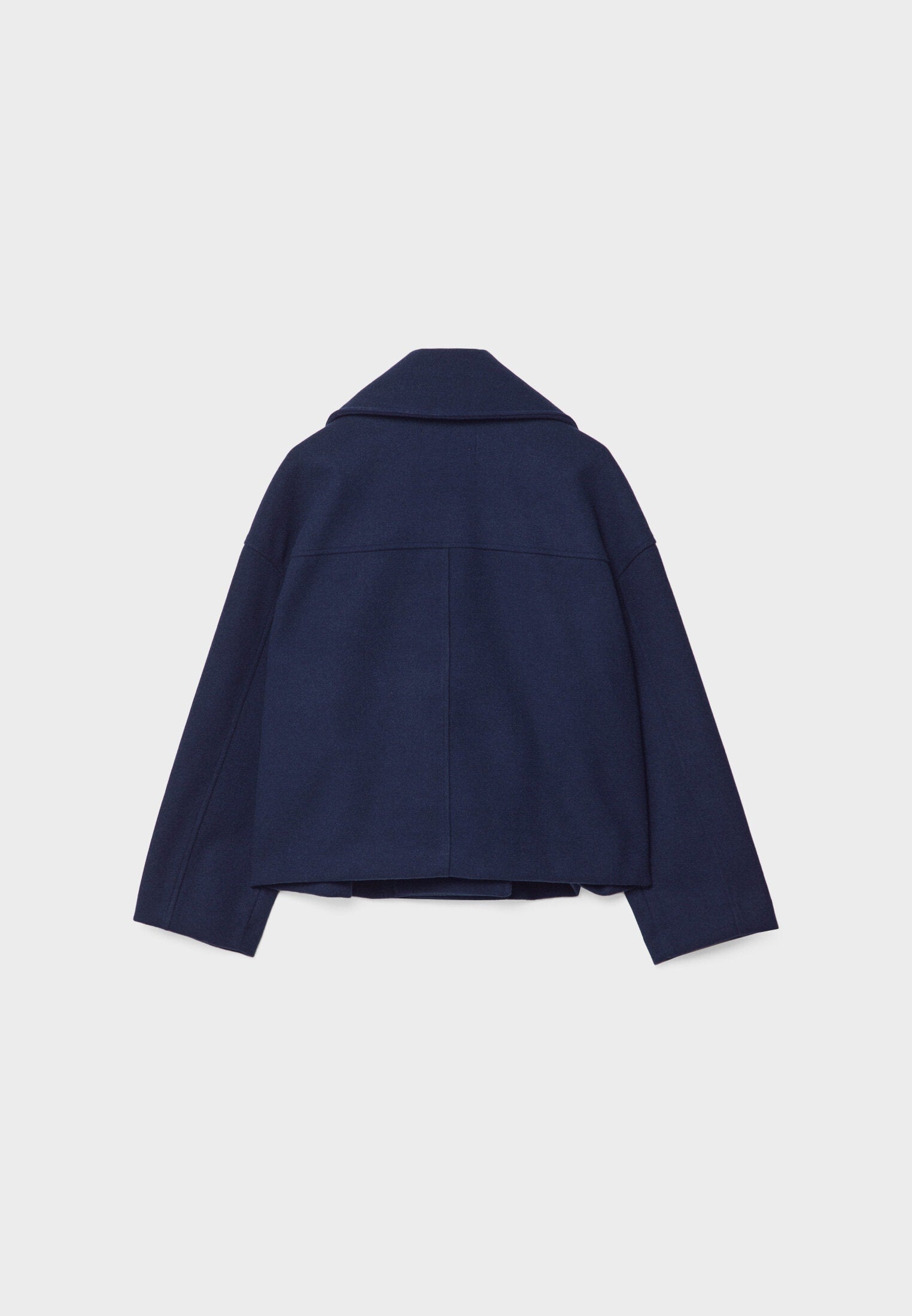 R&B | Damen Kurzer Mantel Oversize Herbst Übergang