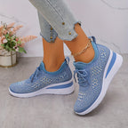 Elegante Sneakers mit Strasssteinen R&B R&B