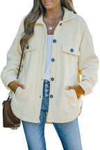 R&B | Lässige Fleecejacke mit Taschen Weich und Warm Perfekt für Kühl Tage
