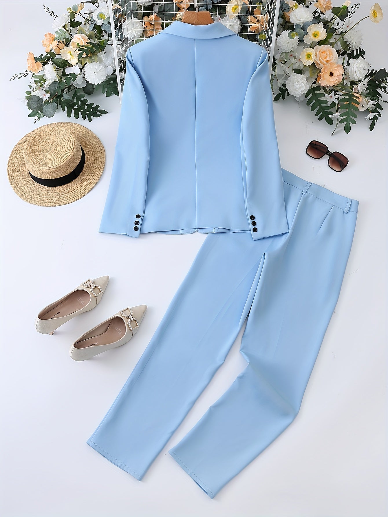 R&B | Klassischer Stil mit Revers-Blazer-Set
