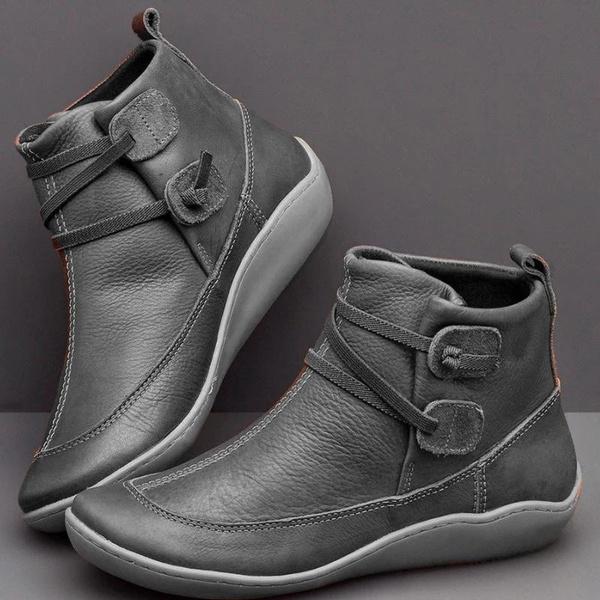 R&B | und Warme Damenstiefel Aus Leder