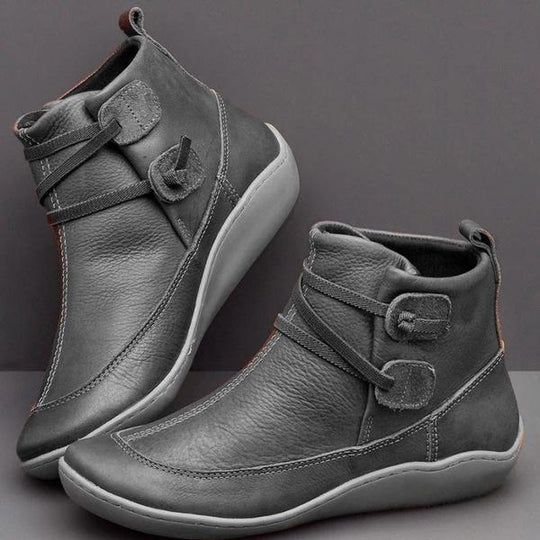 R&B | und Warme Damenstiefel Aus Leder