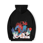 R&B | Hoodie mit Drachen-Print