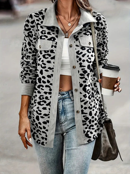 R&B | Leopardjacke für Auffällige Outfits