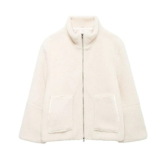 R&B | Stilvolle Damen Teddyjacke