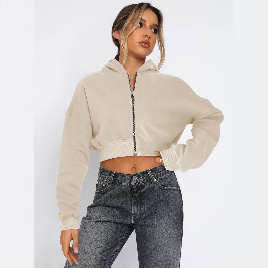 R&B | Fleece-Hoodie mit Reißverschluss