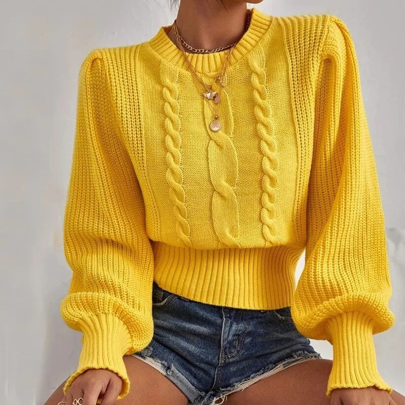 R&B | Bequemer Strickpullover mit Stilvollem Kettendetail