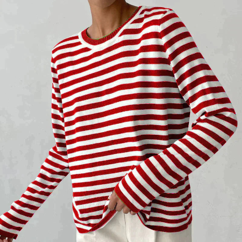 R&B | Gestreiftes T-Shirt Luxus Komfort Und Stil