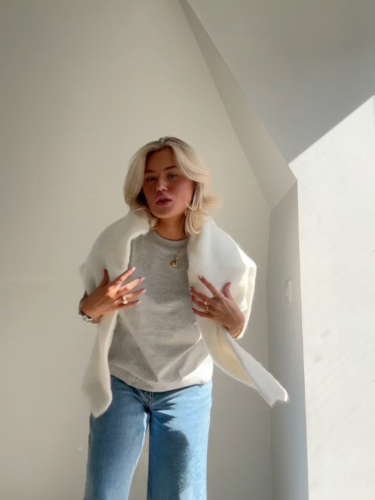 R&B | weicher Mohair-Strickpullover