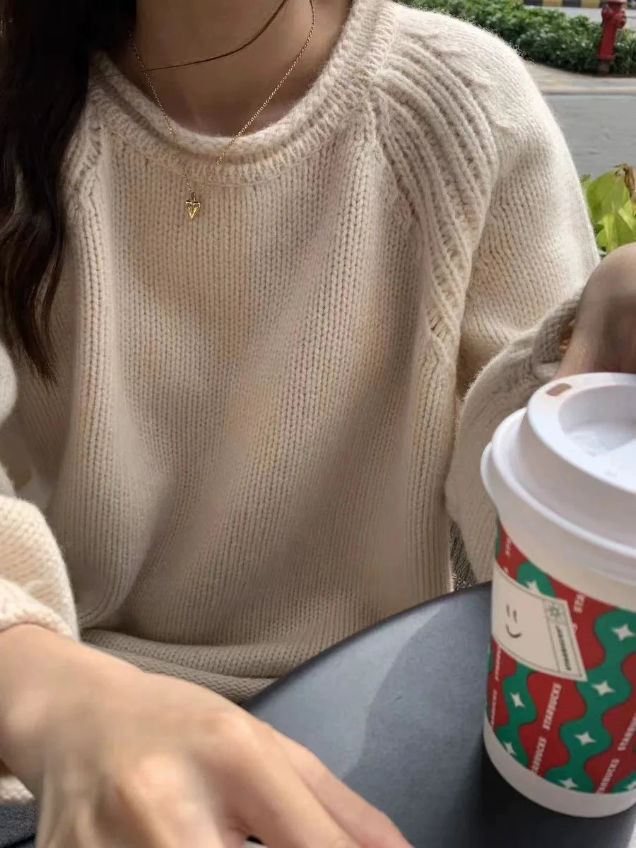R&B | Gemütlicher Oversized Strickpullover für Lässigen Komfort